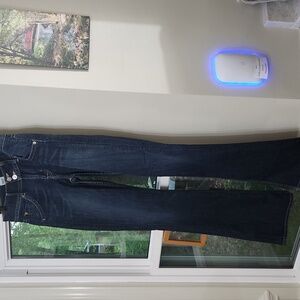 Hudson Jeans Dark Blue Flare & Wide Leg